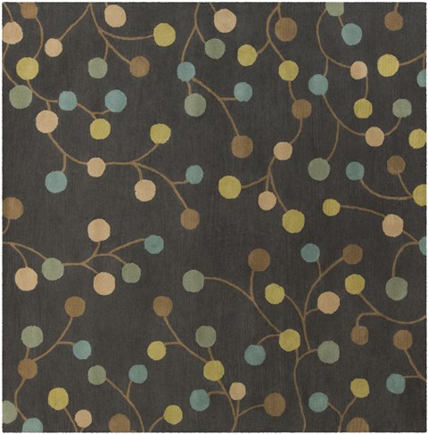 Surya Athena Grey Square 60 X 60 Area Rug ATH5110-6SQ 800-34465 Image 0