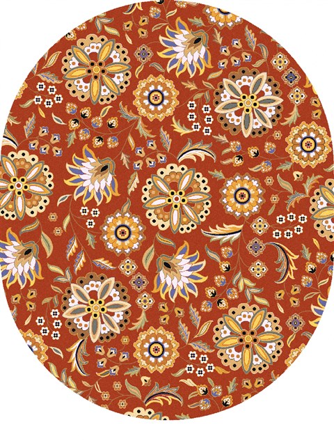 Surya Athena Red Oval 80 X 100 Area Rug ATH5126-810OV 800-34754 Image 0