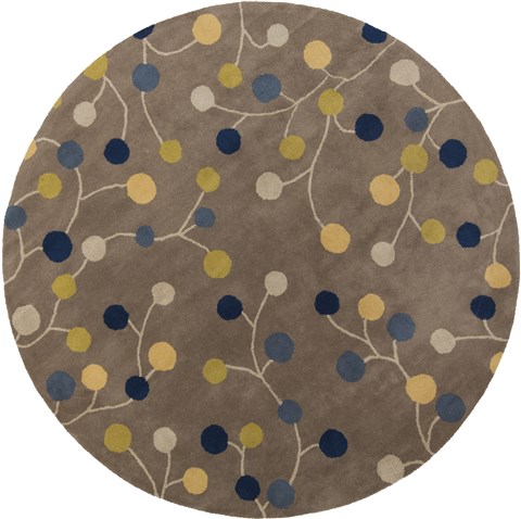 Surya Athena Multicolor Round 99 X 99 Area Rug ATH5130-99RD 800-34813 Image 0