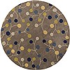 Surya Athena Multicolor Round 99 X 99 Area Rug ATH5130-99RD 800-34813 Thumb 0