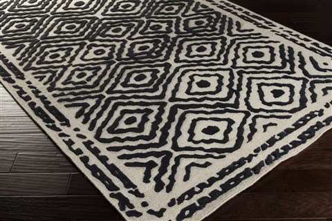 Surya Atlas Grey 20 X 30 Area Rug ATS1001-23 800-34965 Image 1
