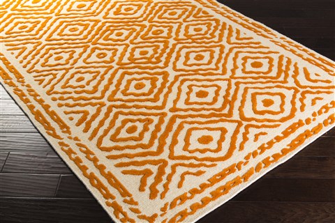 Surya Atlas Orange 33 X 53 Area Rug ATS1003-3353 800-34977 Image 1