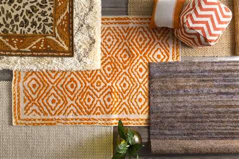 Surya Atlas Orange 33 X 53 Area Rug ATS1003-3353 800-34977 Image 2
