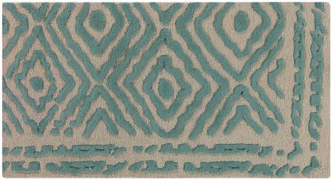 Surya Atlas Blue Runner 26 X 80 Area Rug ATS1004-268 800-34981 Image 1