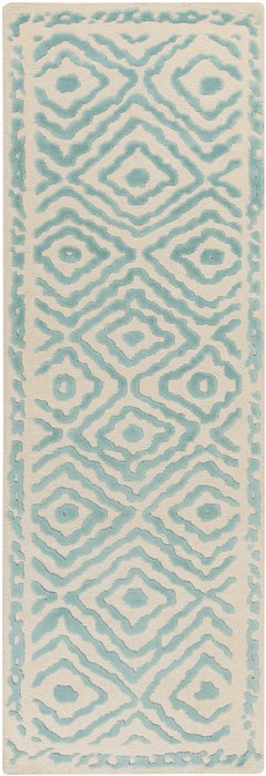 Surya Atlas Blue Runner 26 X 80 Area Rug ATS1004-268 800-34981 Image 0