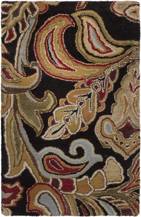 Surya Aurora Black 20 X 30 Area Rug AUR1002-23 800-35046 Image 0