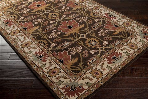 Surya Aurora Brown 50 X 80 Area Rug AUR1031-58 800-35072 Image 1