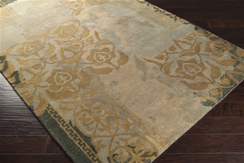 Surya Banshee Green 20 X 30 Area Rug BAN3335-23 800-35371 Image 1