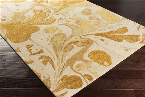 Surya Banshee Yellow 33 X 53 Area Rug BAN3360-3353 800-35478 Image 1