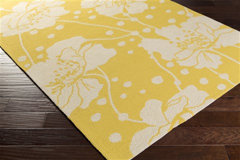 Surya Bondi Beach Yellow 20 X 30 Area Rug BBC2004-23 800-35529 Image 1