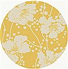 Surya Bondi Beach Yellow Round 80 X 80 Area Rug BBC2004-8RD 800-35534 Thumb 0