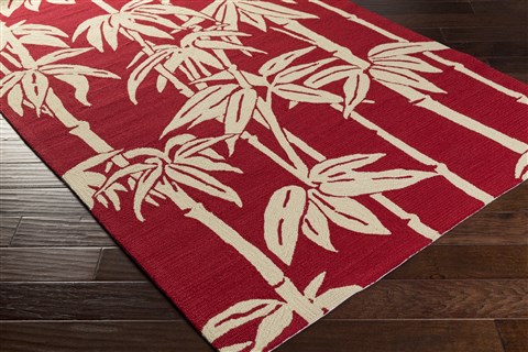 Surya Bondi Beach Red 30 X 50 Area Rug BBC2009-35 800-35566 Image 1