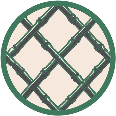 Surya Bondi Beach Blue Round 80 X 80 Area Rug BBC2013-8RD 800-35597 Image 0