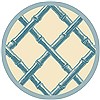 Surya Bondi Beach Blue Round 80 X 80 Area Rug BBC2015-8RD 800-35605 Thumb 0