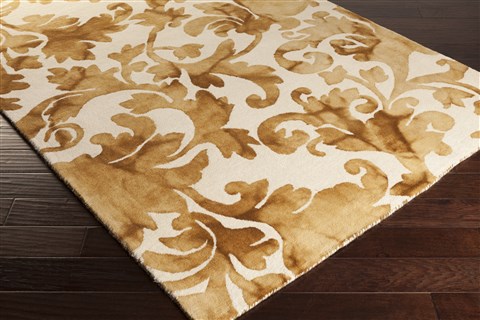 Surya Belladonna Yellow 90 X 130 Area Rug BDA3003-913 800-35732 Image 1