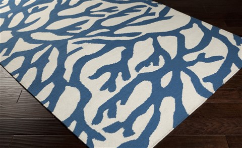 Surya Boardwalk Blue 80 X 110 Area Rug BDW4000-811 800-35765 Image 1