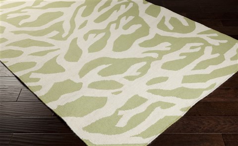 Surya Boardwalk Green 20 X 30 Area Rug BDW4001-23 800-35766 Image 1