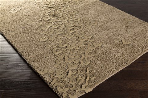 Surya Butterfly Brown 20 X 30 Area Rug BFY6806-23 800-35952 Image 1