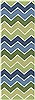 Surya Blox Green Runner 26 X 80 Area Rug BLX9001-268 800-36118 Thumb 0