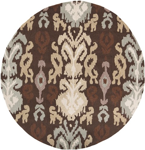 Surya Brentwood Brown Round 30 X 30 Area Rug BNT7673-3RD 800-36184 Image 0