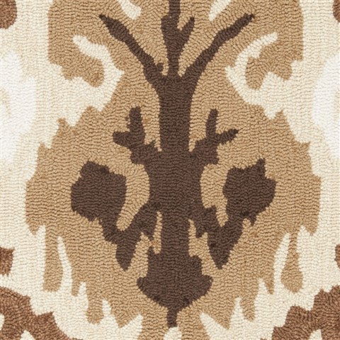 Surya Brentwood White Round 30 X 30 Area Rug BNT7674-3RD 800-36193 Image 1