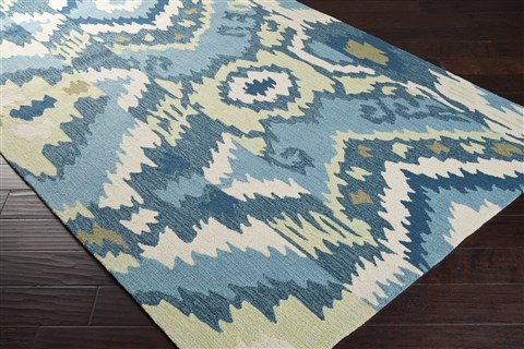 Surya Brentwood Green 26 X 40 Area Rug BNT7678-264 800-36209 Image 1