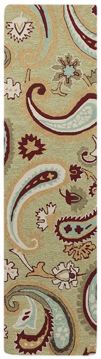 Surya Brentwood Green Runner 23 X 80 Area Rug BNT7685-238 800-36224 Image 0