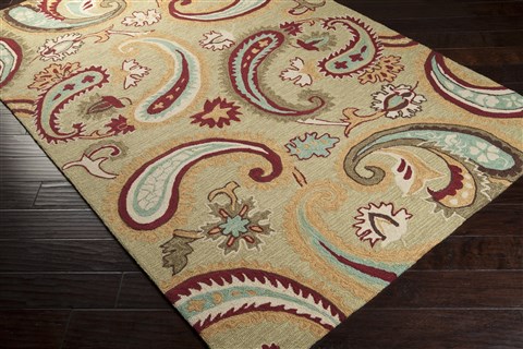 Surya Brentwood Green 50 X 80 Area Rug BNT7685-58 800-36225 Image 1