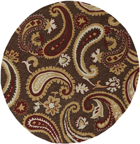 Surya Brentwood White Round 40 X 40 Area Rug BNT7687-4RD 800-36230 Image 0