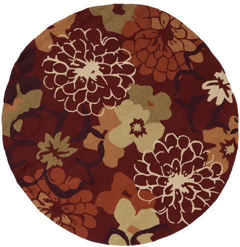 Surya Brentwood Yellow Round 60 X 60 Area Rug BNT7691-6RD 800-36239 Image 0