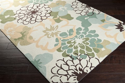 Surya Brentwood White 20 X 29 Area Rug BNT7692-229 800-36241 Image 1