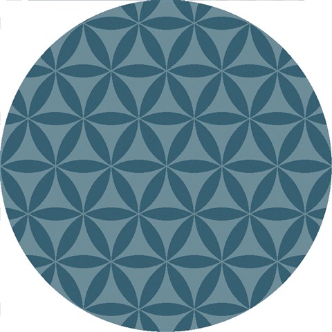 Surya Brentwood Blue Round 40 X 40 Area Rug BNT7695-4RD 800-36259 Image 0