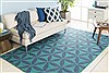 Surya Brentwood Blue Round 40 X 40 Area Rug BNT7695-4RD 800-36259 Thumb 1