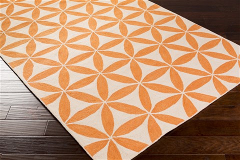 Surya Brentwood Orange 36 X 56 Area Rug BNT7696-3656 800-36265 Image 1