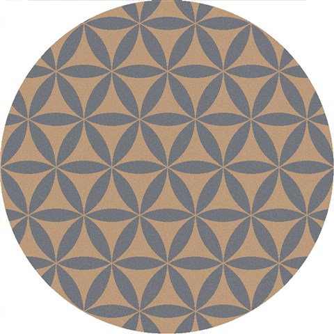 Surya Brentwood Brown Round 60 X 60 Area Rug BNT7697-6RD 800-36277 Image 0