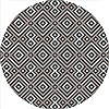 Surya Brentwood Grey Round 60 X 60 Area Rug BNT7698-6RD 800-36285 Thumb 0