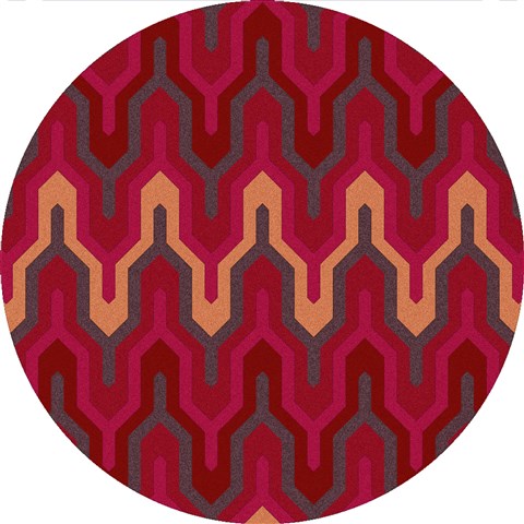 Surya Brentwood Red Round 40 X 40 Area Rug BNT7701-4RD 800-36307 Image 0