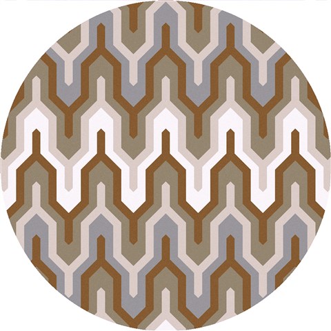 Surya Brentwood Grey Round 40 X 40 Area Rug BNT7702-4RD 800-36315 Image 0