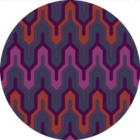 Surya Brentwood Purple Round 30 X 30 Area Rug BNT7703-3RD 800-36322 Image 0