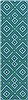 Surya Brentwood Blue Runner 23 X 80 Area Rug BNT7704-238 800-36328 Thumb 0