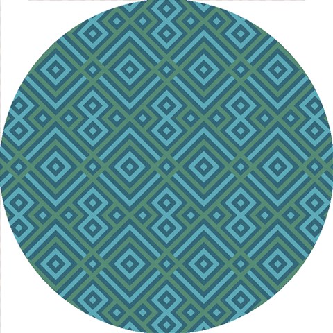Surya Brentwood Blue Round 30 X 30 Area Rug BNT7704-3RD 800-36330 Image 0