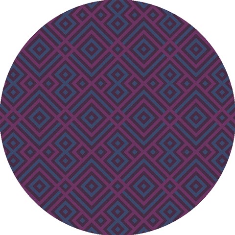 Surya Brentwood Purple Round 30 X 30 Area Rug BNT7705-3RD 800-36339 Image 0