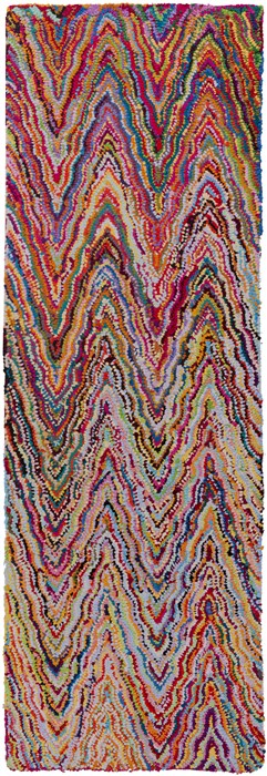 Surya Boho Purple Runner 26 X 80 Area Rug BOH2001-268 800-36351 Image 0