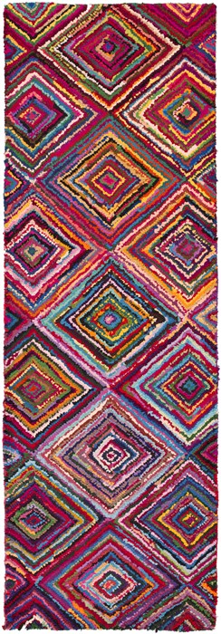 Surya Boho Purple Runner 26 X 80 Area Rug BOH2002-268 800-36357 Image 0