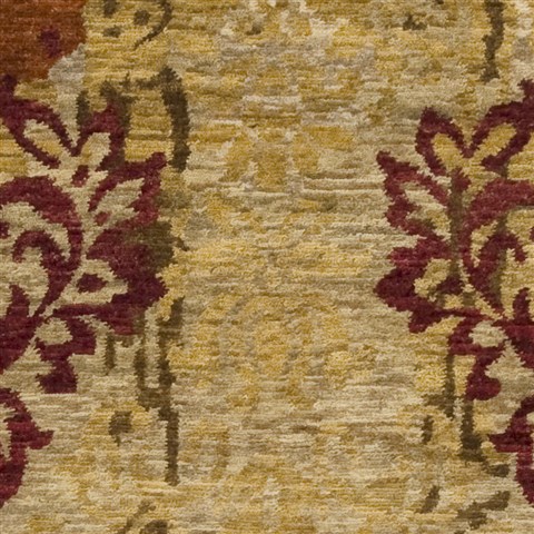 Surya Brocade White 90 X 130 Area Rug BRC1002-913 800-36365 Image 2