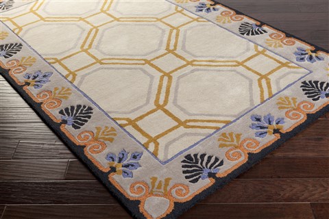 Surya Bordeaux Brown 20 X 30 Area Rug BRD6008-23 800-36416 Image 1