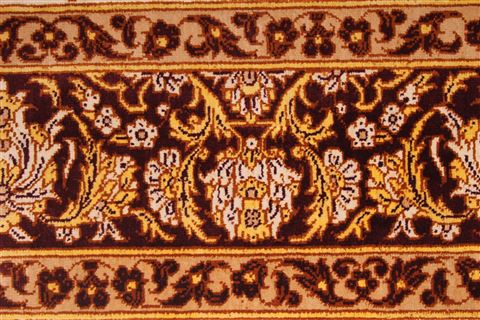 Qum Beige Hand Knotted 33 X 50 Area Rug 254-36580 Image 8