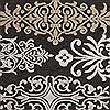 Surya Basilica Black 76 X 106 Area Rug BSL7133-76106 800-36582 Thumb 2