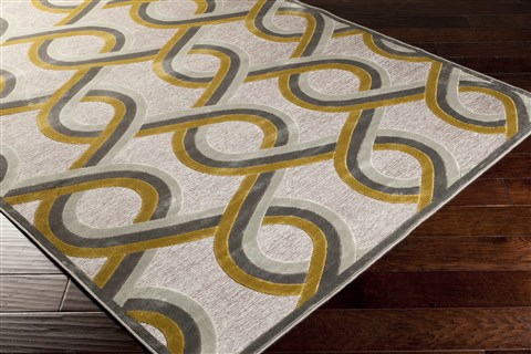 Surya Basilica Grey 52 X 76 Area Rug BSL7192-5276 800-36602 Image 1
