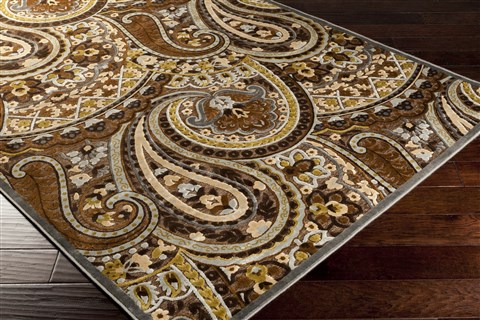 Surya Basilica Brown 22 X 30 Area Rug BSL7198-223 800-36607 Image 1